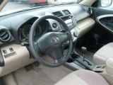2008 Toyota RAV4 4WD Taupe Interior