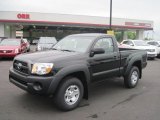 2011 Black Toyota Tacoma Regular Cab 4x4 #48268690