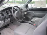 2011 Toyota Tacoma Regular Cab 4x4 Graphite Gray Interior