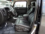 2008 Hummer H3 Alpha Ebony Black Interior