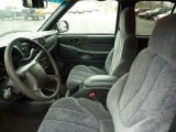 2001 Chevrolet S10 LS Crew Cab 4x4 Graphite Interior