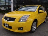 2007 Solar Yellow Nissan Sentra SE-R Spec V #48328895