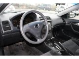 2005 Honda Accord LX Coupe Black Interior