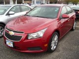 Crystal Red Metallic Tintcoat Chevrolet Cruze in 2011