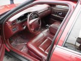1999 Cadillac DeVille Sedan Mulberry Interior