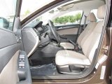 2011 Volkswagen Jetta S Sedan Latte Macchiato Interior
