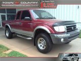 1999 Sunfire Red Pearl Toyota Tacoma Extended Cab #48328778