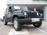 2011 Black Jeep Wrangler Unlimited Sahara 70th Anniversary 4x4 #48328779