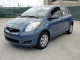 2011 Toyota Yaris 5 Door Liftback Front 3/4 View