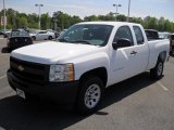 2011 Summit White Chevrolet Silverado 1500 Extended Cab #48328878