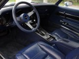 1977 Chevrolet Corvette Coupe Blue Interior