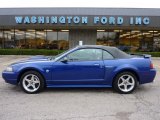 2004 Sonic Blue Metallic Ford Mustang GT Convertible #48387609