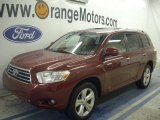 2008 Salsa Red Pearl Toyota Highlander Limited 4WD #48387467