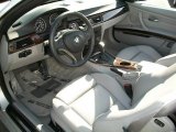 2008 BMW 3 Series 335i Convertible Gray Interior