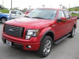 2011 Ford F150 Red Candy Metallic