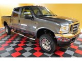 2003 Dark Shadow Grey Metallic Ford F350 Super Duty XLT Crew Cab 4x4 #48387671