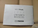 2000 Mazda MX-5 Miata LS Roadster Books/Manuals
