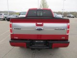 Royal Red Metallic Ford F150 in 2010