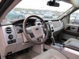 2010 Ford F150 Platinum SuperCrew 4x4 Medium Stone Leather/Sienna Brown Interior