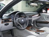 2008 BMW 3 Series 328i Convertible Gray Interior