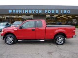 2008 Bright Red Ford F150 XLT SuperCab 4x4 #48387604