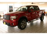 2011 Red Candy Metallic Ford F150 FX4 SuperCrew 4x4 #48387410