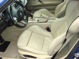 2007 BMW Z4 3.0si Coupe Beige Interior