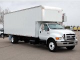 2008 Oxford White Ford F750 Super Duty XL Chassis Regular Cab Moving Truck #48431087