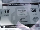 2011 Chevrolet Camaro LT Coupe Window Sticker