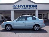 2005 Glacier Blue Hyundai Accent GLS Sedan #48431022