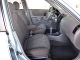 2005 Hyundai Accent GLS Sedan Gray Interior