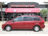 2007 Salsa Red Pearl Toyota Sienna LE #48460528
