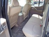 2011 Nissan Frontier SV Crew Cab 4x4 Beige Interior