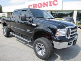 2005 Black Ford F350 Super Duty Lariat Crew Cab 4x4 #48460686