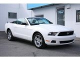2010 Performance White Ford Mustang V6 Premium Convertible #48460448
