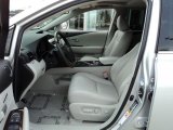 2010 Lexus RX 350 Light Gray/Espresso Birds-Eye Maple Interior