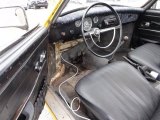 1971 Volkswagen Karmann Ghia Coupe Black Interior