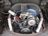 1971 Volkswagen Karmann Ghia Coupe 1.6 Liter Air-Cooled Flat 4 Cylinder Engine