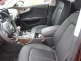 2012 Audi A7 3.0T quattro Premium Black Interior