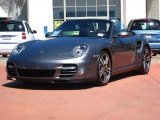 2011 Meteor Grey Metallic Porsche 911 Turbo S Cabriolet #48460507