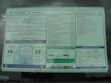 2011 Hyundai Genesis 3.8 Sedan Window Sticker