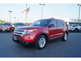 Red Candy Metallic Ford Explorer in 2011