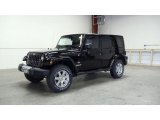 2011 Black Jeep Wrangler Unlimited Sahara 70th Anniversary 4x4 #48461014
