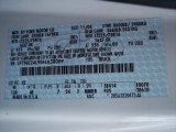 2005 E Series Van Color Code for Oxford White - Color Code: YZ