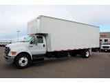2008 Oxford White Ford F750 Super Duty XL Chassis Regular Cab Moving Truck #48460768