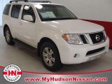 2008 White Frost Nissan Pathfinder LE #48502251