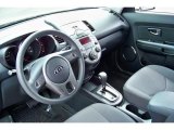 2010 Kia Soul + Black Soul Logo Cloth Interior