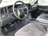 2002 GMC Sierra 2500HD SLE Extended Cab Graphite Interior