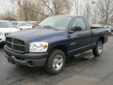 2008 Patriot Blue Pearl Dodge Ram 1500 ST Regular Cab #48502809