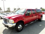 2003 Ford F350 Super Duty Red